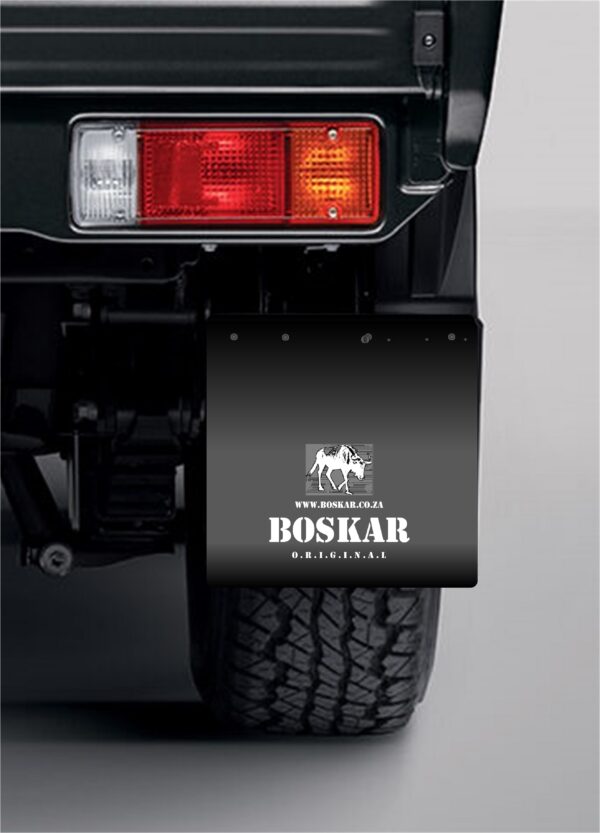 BOSKAR © MUD FLAPS are hardcore replacements for your OEM mud flaps.